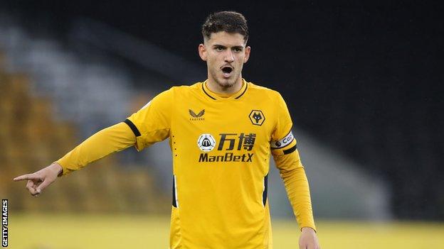 Christian Marques captaining Wolves' Under-21 side