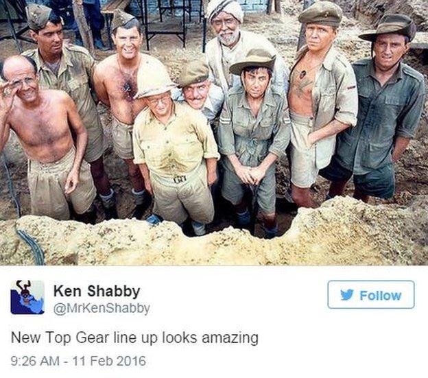 @mrkenshabby: New Top Gear line up looks amazing.