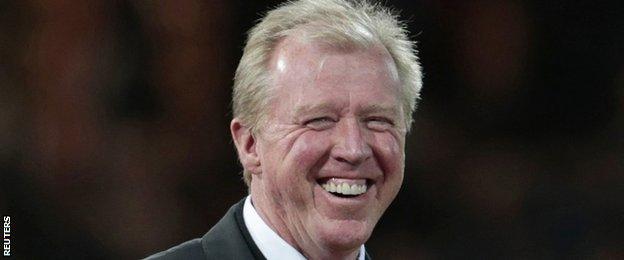 Newcastle manager Steve McClaren