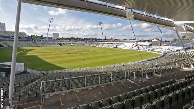 General view of Edgbaston