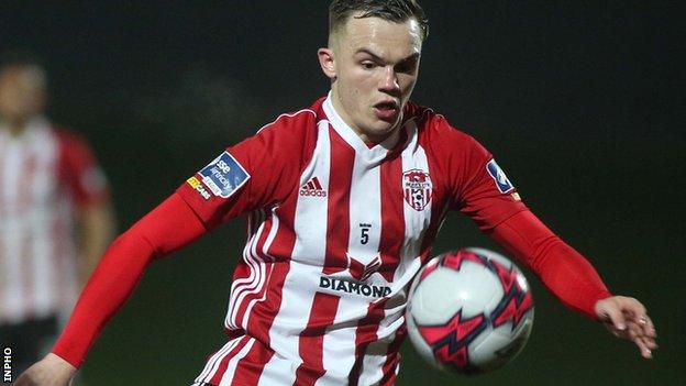 Derry City midfielder Rory Hale