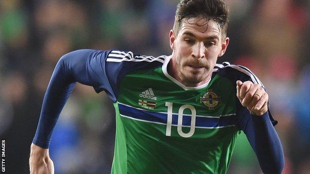 Northern Ireland's Kyle Lafferty