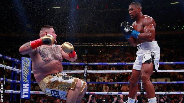 Anthony Joshua and Andy Ruiz