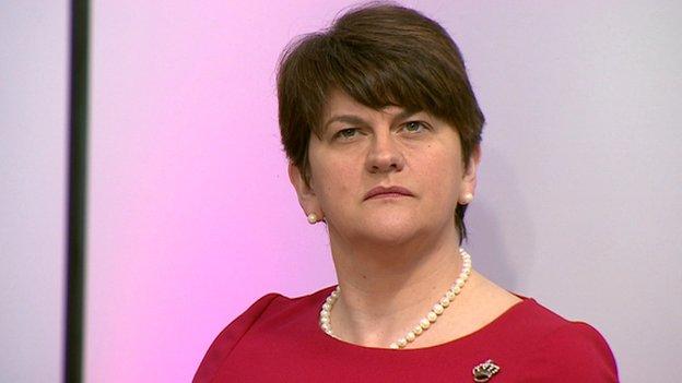 Arlene Foster of the DUP