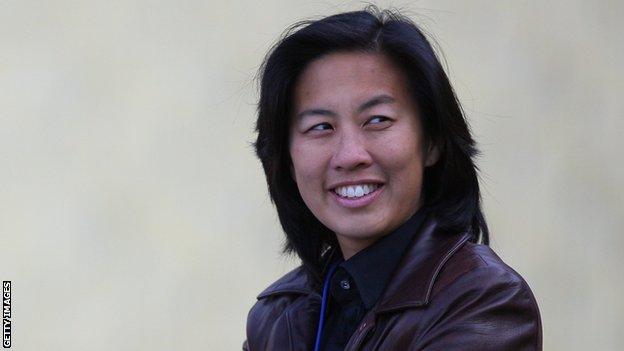 Kim Ng, who has just been hired as general manager by the Miami Marlins