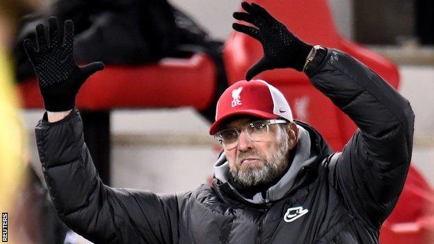 Liverpool manager Jurgen Klopp