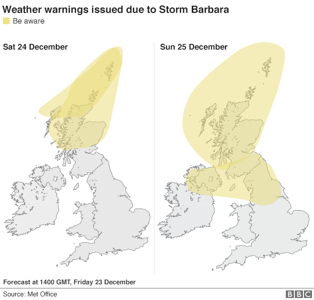 Weather warning