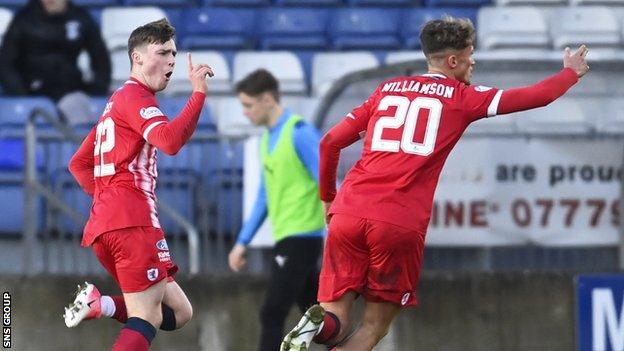 Ethan Ross scored a screamer for Raith Rovers