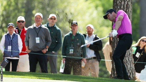 Paul Casey in final-round action