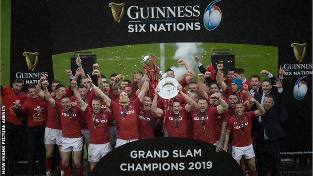 Wales won the 2019 Grand Slam and Six Nations title