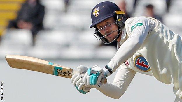 Cameron Bancroft batting for Durham