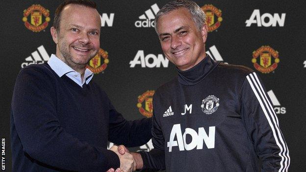 Jose Mourinho and Ed Woodward