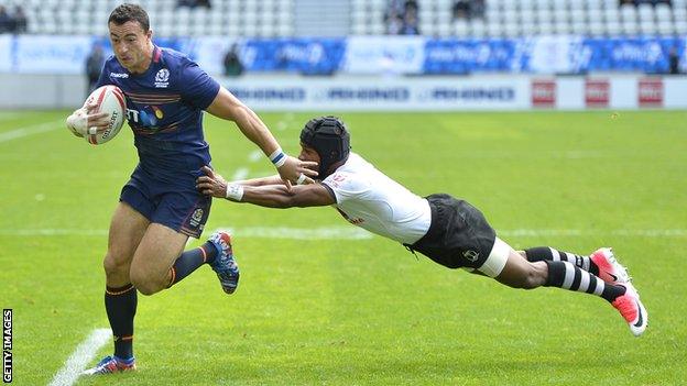 Jamie Farndale of Scotland Sevens