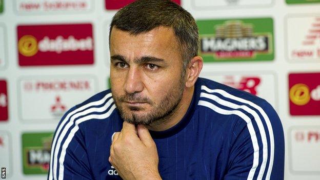 Qarabag head coach Gurban Gurbanov