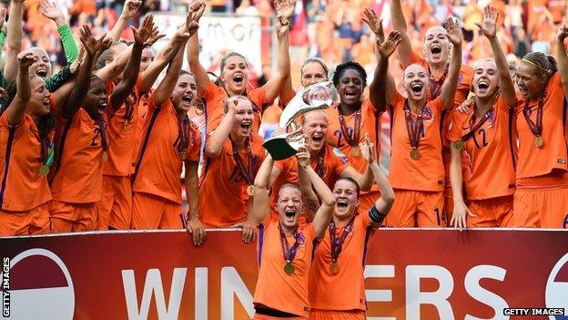 The Netherlands win Euro 2017