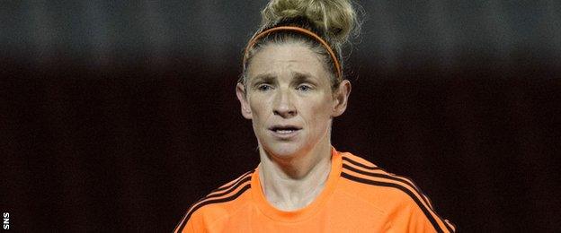 Glasgow City striker Leanne Ross