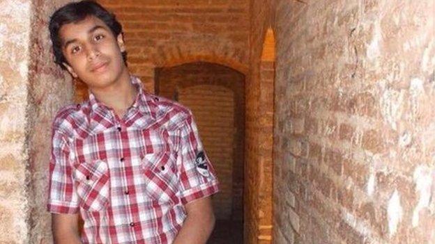 A photo of Ali Mohammed al-Nimr from a Facebook group