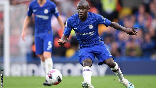 Chelsea midfielder N'Golo Kante