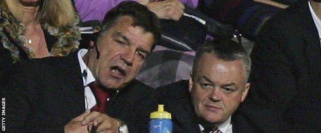 Sam Allardyce and Phil Gartside