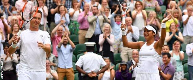 Heather Watson and Henri Kontinen