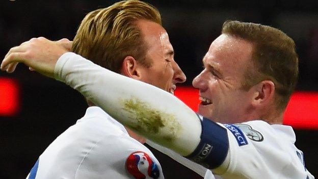 Harry Kane, Wayne Rooney