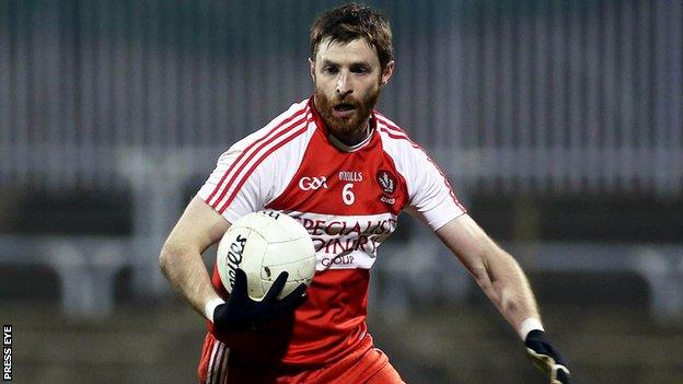 Derry defender Gerard O'Kane