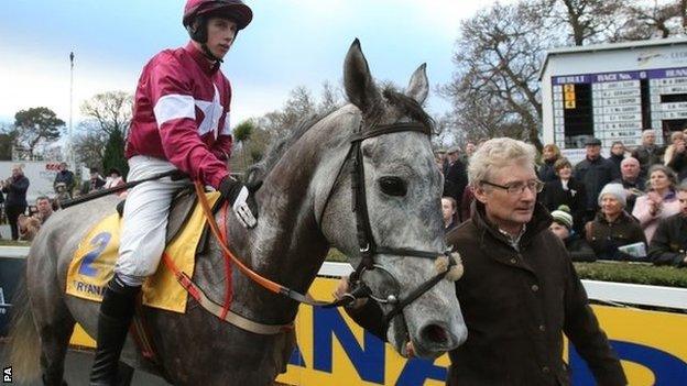 Bryan Cooper won on Petit Mouchoir at Leopardstown on Thursday