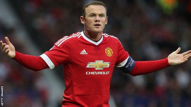 Manchester United captain Wayne Rooney