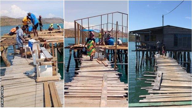 The house built for Kato Ottio's mother Joyce and family