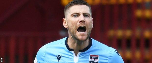 Ross County's Iain Vigurs