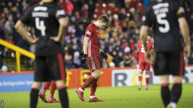 Aberdeen striker Greg Stewart