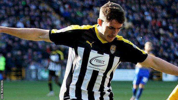 Sam Stubbs spent last season on loan at Notts County