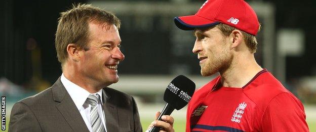 David Willey is interviewed