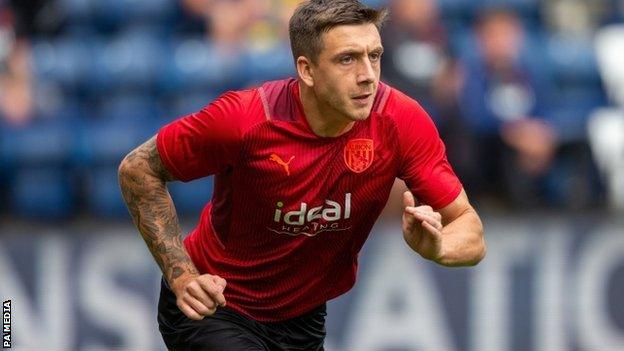 After three substitute appearances, Jordan Hugill made his first West Bromwich Albion appearance against his old club