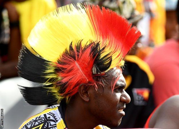 Papua New Guinea fan