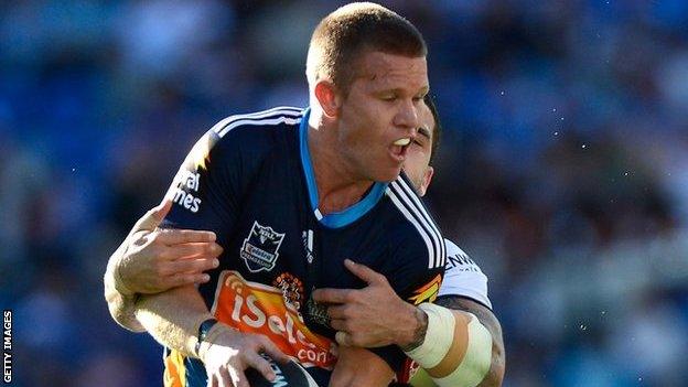 Hull FC winger Steve Michaels