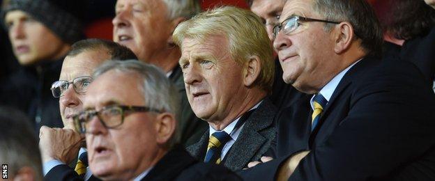 Scotland coach Gordon Strachan