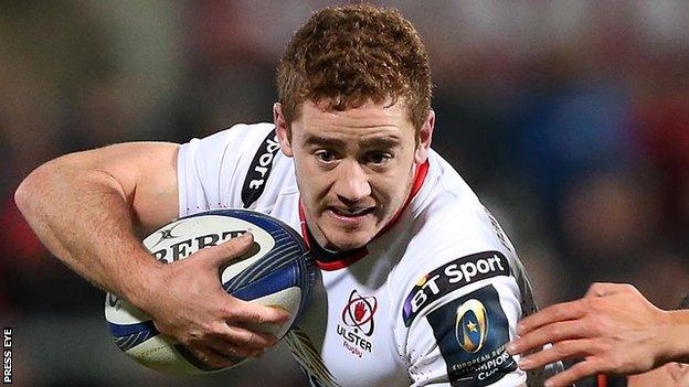 Ulster fly-half Paddy Jackson