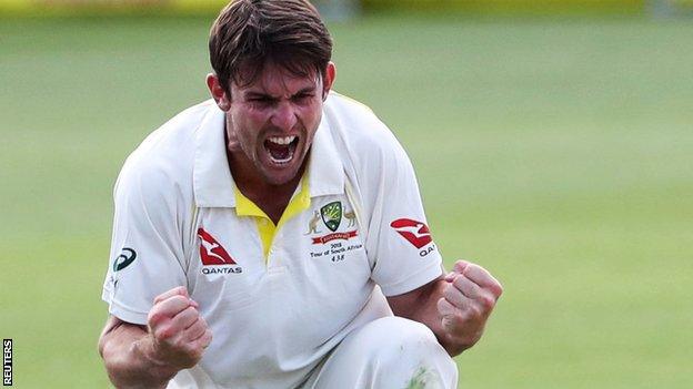 Mitchell Marsh has yet to play county cricket