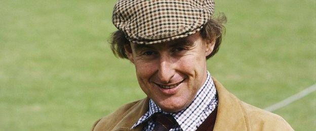 Henry Blofeld, BBC Test Match Special commentator and journalist in 1979