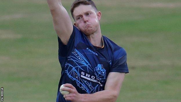 Hayden Kerr took 15 wickets for Derbyshire in his 13 T20 Blast group appearances, at an econ rate of 9.13