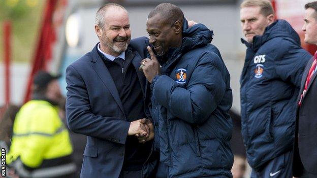 Clarke and Dyer met when the pair worked at West ham United, and led Kilmarnock to unprecedented success