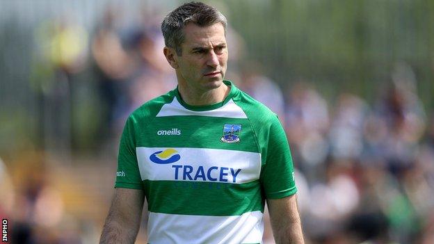 Fermanagh manager Rory Gallagher spent six years coaching the Donegal footballers