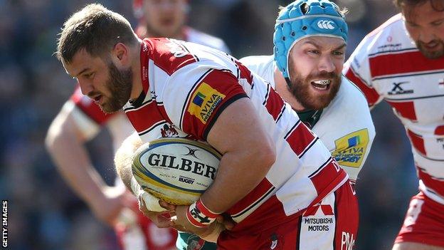 Former Ulster prop Paddy McAllister is now part of the Gloucester senior squad