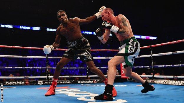 Ohara Davies and Derry Matthews