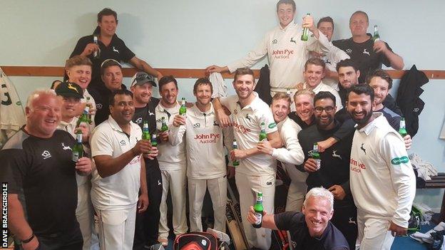 Nottinghamshire celebrate