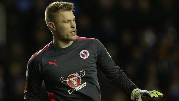 Anssi Jaakkola in action for Reading