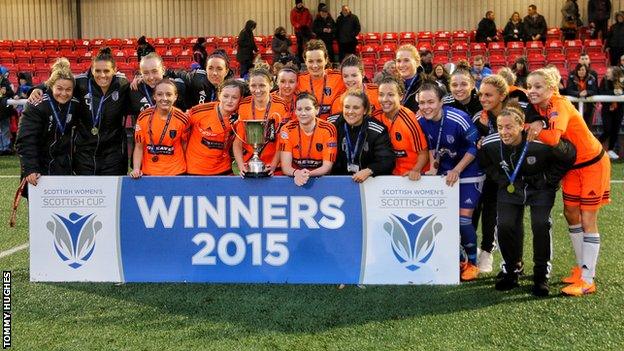 Glasgow City have won the domestic treble in the last four seasons