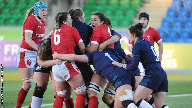 Wales and Scotland in action in 2019