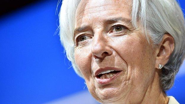 Christine Lagarde, IMF